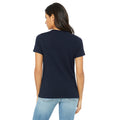 Bleu marine - Side - Bella + Canvas - T-shirt - Femme