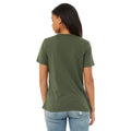 Vert kaki - Back - Bella + Canvas - T-shirt - Femme