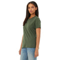 Vert kaki - Side - Bella + Canvas - T-shirt - Femme