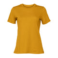 Jaune foncé - Front - Bella + Canvas - T-shirt - Femme