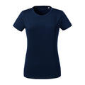 Bleu marine - Front - Russell - T-shirt - Femme