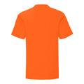 Orange - Back - Fruit Of The Loom - T-shirt manches courtes - Unisexe