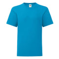 Azur - Front - Fruit Of The Loom - T-shirt manches courtes - Unisexe