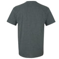Gris - Back - Gildan - T-shirt à manches courtes - Homme