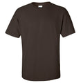 Chocolat noir - Front - Gildan - T-shirt à manches courtes - Homme