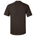 Chocolat noir - Back - Gildan - T-shirt à manches courtes - Homme