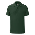 Vert bouteille - Front - Fruit Of The Loom - Polo manches courtes - Homme