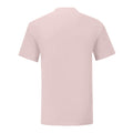 Rose pâle - Back - Fruit Of The Loom - T-shirt manches courtes ICONIC - Homme