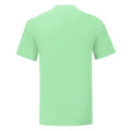 Vert pâle - Back - Fruit Of The Loom - T-shirt manches courtes ICONIC - Homme