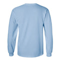 Bleu clair - Back - T-shirt uni à manches longues Gildan pour homme