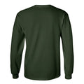 Vert forêt - Back - T-shirt uni à manches longues Gildan pour homme
