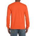 Orange - Pack Shot - T-shirt uni à manches longues Gildan pour homme