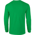 Vert irlandais - Back - T-shirt uni à manches longues Gildan pour homme