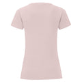 Rose pâle - Back - Fruit Of The Loom - T-shirt manches courtes ICONIC - Femme