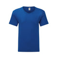 Bleu roi - Front - Fruit Of The Loom - T-shirt manches courtes ICONIC - Homme