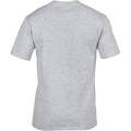Gris - Side - Gildan - T-shirt à manches courtes - Homme