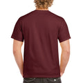Pourpre - Side - Gildan - T-shirts manches courtes - Hommes