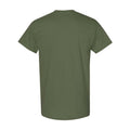 Kaki - Back - Gildan - T-shirts manches courtes - Hommes