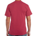 Rouge chiné - Side - Gildan - T-shirts manches courtes - Hommes