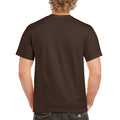 Marron foncé - Side - Gildan - T-shirts manches courtes - Hommes
