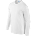 Blanc - Lifestyle - Gildan - T-shirts manches longues - Hommes