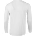 Blanc - Pack Shot - Gildan - T-shirts manches longues - Hommes