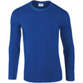 Bleu roi - Front - Gildan - T-shirts manches longues - Hommes