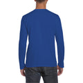 Bleu roi - Side - Gildan - T-shirts manches longues - Hommes