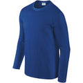 Bleu roi - Lifestyle - Gildan - T-shirts manches longues - Hommes