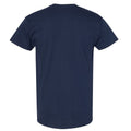 Bleu marine - Back - Gildan - T-shirt à manches courtes - Homme