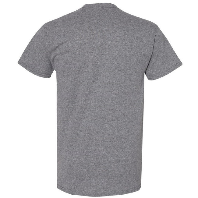Gris acier - Back - Gildan - T-shirt à manches courtes - Homme