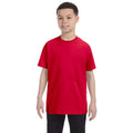 Rouge - Pack Shot - Gildan - T-Shirt en coton - Enfant