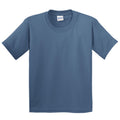 Bleu indigo - Front - Gildan - T-Shirt en coton - Enfant