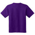 Violet foncé - Back - Gildan - T-Shirt en coton - Enfant