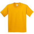 Or - Front - Gildan - T-Shirt en coton - Enfant