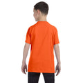 Orange - Side - Gildan - T-Shirt en coton - Enfant