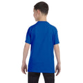 Bleu royal - Side - Gildan - T-Shirt en coton - Enfant
