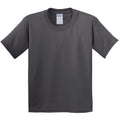 Gris foncé - Front - Gildan - T-Shirt en coton - Enfant