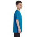 Saphir - Side - Gildan - T-Shirt en coton - Enfant