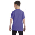 Violet - Side - Gildan - T-Shirt en coton - Enfant