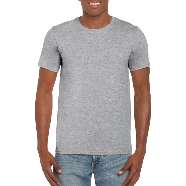 Gris clair - Side - Gildan - T-shirt manches courtes - Homme