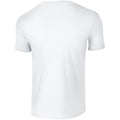 Blanc - Back - Gildan - T-shirt manches courtes - Homme
