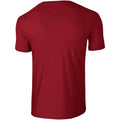 Rouge foncé - Side - Gildan - T-shirt manches courtes - Homme
