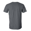 Gris foncé chiné - Back - Gildan - T-shirt manches courtes - Homme