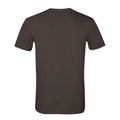 Marron foncé - Back - Gildan - T-shirt manches courtes - Homme