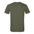 Vert kaki - Back - Gildan - T-shirt manches courtes - Homme