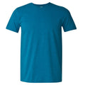 Bleu saphir chiné - Front - Gildan - T-shirt manches courtes - Homme