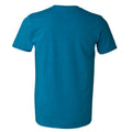 Bleu saphir chiné - Back - Gildan - T-shirt manches courtes - Homme
