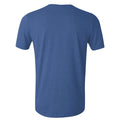 Bleu roi chiné - Back - Gildan - T-shirt manches courtes - Homme