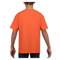 Orange - Side - Gildan - T-Shirt doux - Enfant